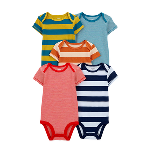 Carter's Boys 5-pk Bodysuit set, Multicolor / Stripes